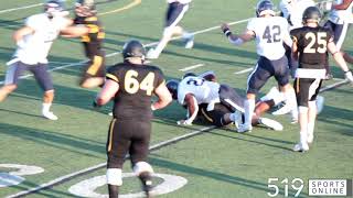 OUA Football - Toronto Varsity Blues vs  Waterloo Warriors