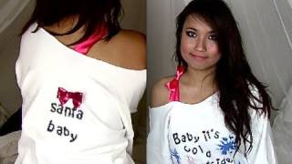 DIY "ugly" christmas sweater