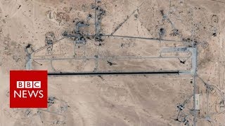Syria conflict: Israel blamed for attack on airfield - BBC News