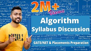 Introduction to Algorithm & Syllabus Discussion for GATE/NET and Placements Preparation | DAA