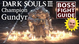 Guide to defeating Champion Gundyr in Dark Souls 3 using Parry