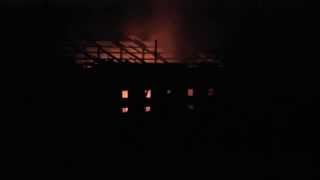 Ночной обстрел артиллерией ДНР поселка в районе Донецкого аэропорта #АТО