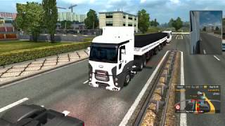ETS2 Ford Cargo 2842 -  DEU CONTA DO RECADO NO RODOTREM!!!