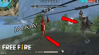 INCREIBLE!! PROBANDO LA SUPER TIROLESA EN EL NUEVO MAPA!! NUEVA ACTUALIZACION - FREE FIRE