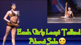 Each Girls Least Talked About Solo (COLLAB)