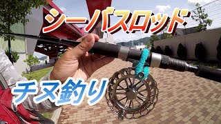 シーバスロッドを使ってあの手この手でチヌ釣りしてきたよ。