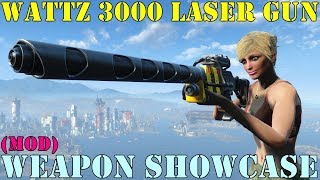 Fallout 4: Weapon Showcases: Wattz 3000 Laser Gun