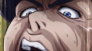 Josuke vs rat-trap (Josuke scream )