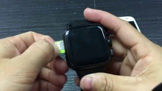 How LEMFO LF13 Smart Watch Phone to insert SIM?