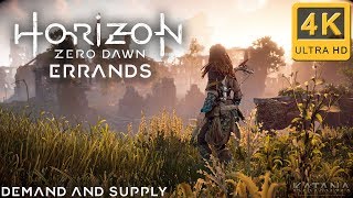 Horizon Zero Dawn Errand Walkthrough | Very Hard No Damage | Demand and Supply