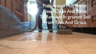 How To Clean And Seal Honed Travertine