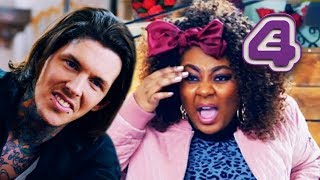 Real Life Witch Needs A Tattoo To Prevent Licking And Spitting At People! | Tattoo Fixers