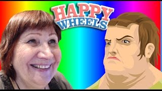 БАБУШКА ЖЖЕТ В HAPPY WHEELS! УГАР С ВЕБКОЙ! #2