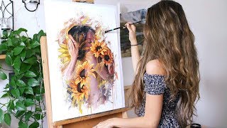Oil Painting Time Lapse | "Fusion"