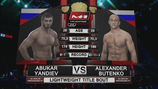 Абукар Яндиев vs Александр Бутенко, M-1 Challenge 74