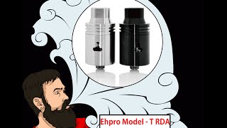 Vape обзор №110. #Ehpro Model T RDA Дрипка с приколом :)