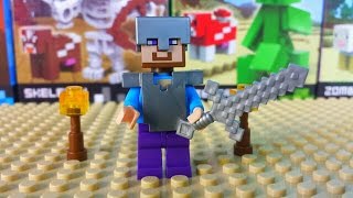 Minecraft game figures Unboxing Майнкрафт игрушки Распаковка игры