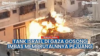 Kendaraan Tempur IDF Tembus Kompleks Medis Al-Shifa, Auto Dihantam Brutal Brigade Al-Qassam!