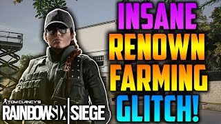 INSANE *OP* RENOWN FARMING GLITCH/METHOD! *AFTER PATCH* (TUTORIAL) - Rainbow Six Siege