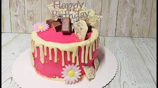 Drip cake Tort z Ananasem