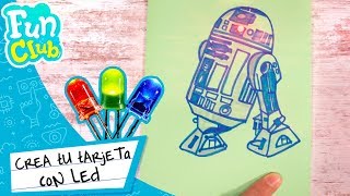 ¡TARJETA de CUMPLEAÑOS con LUZ LED! ?? Felicita a tus amigos | Fun Club
