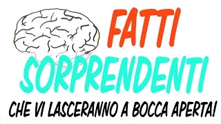 Fatti sorprendenti che vi lasceranno a bocca aperta - EPISODIO 2