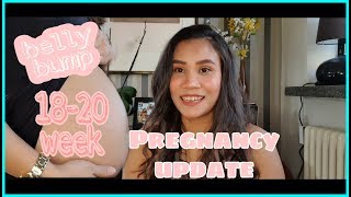 18-20 Weeks Pregnancy Update! BABY #2 Belly Shot and Symptoms