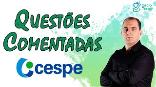 Questões Comentadas - Banca CESPE