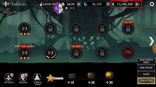 Hack level (cấp) shadow of death, hack linh hồn, hack thạch anh, hack ngọc