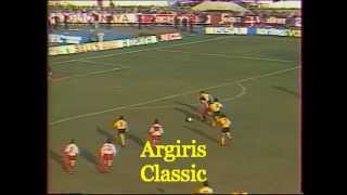 1987 - 88 ΑΕΚ - ΟΛΥΜΠΙΑΚΟΣ  1-3 (MITROPOULOS - FUNES)