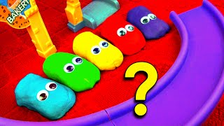 Play Doh Cars Hide and Seek Game & Play with Toy Cars! Best Learning Video for Kids!