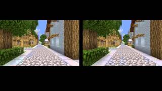 Как смотреть без очков - Minecraft 3D "Стереопара" - Тест