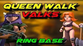 Queen Walk Valks TH10 Ring Bases -- Powerful 3 Star Attacks vs Trophy Bases | Clash of Clans
