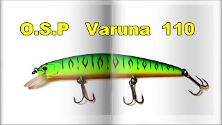 OSP Varuna 110 |Fishing Lures Review | Обзор воблера