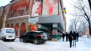Харьков: Сад Тиволи 13 Гимназия и ул Благовещенская (Карла Маркса) 2018