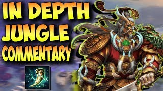 IN DEPTH AO KUANG JUNGLE COMMENTARY! MASTERS GRIND! - Masters Ranked Conquest - SMITE