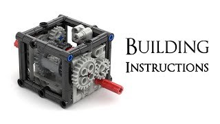 Lego Technic 3 Speed Differential Gearbox Building Instructions - Lego Technic Mastery