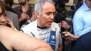 Гарри Каспаров у Хамсуда