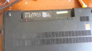 Lenovo G505 - разборка. Как снять заднюю крышку