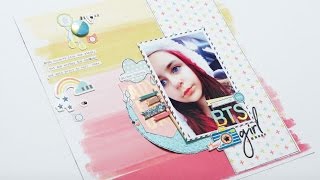 Scrapbooking Process: BTS Girl (iNSD)
