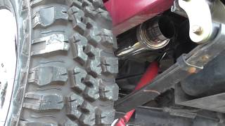 ジムニー JA11 マフラー音 排気音 K2tec jimny exhaustsound F6A
