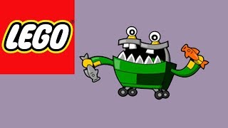 How to Build LEGO Mixels Gobbol -  Series 9  - Stop Motion Build | Bricks and Clay Play