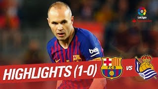 Resumen de FC Barcelona vs Real Sociedad (1-0)