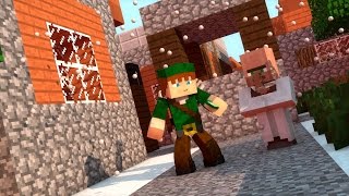 Minecraft PE 0.15.1 - Vila na Savana e Bioma de Neve ! (Minecraft Pocket Edition)