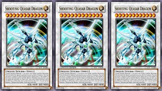(Yu-Gi-Oh!) Shooting Quasar Dragon Deck laval  Master Rules 2020 Revision (YGOPRO)