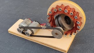 Free Energy Generator Using 18 Screw Copper coil