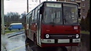 1993.03.27. Szeged trolik (ZIU-9, Ikarus-280T Obus, Skoda T-600)