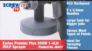 Screwfix Earlex Premier Plus HVLP Sprayer & Spray Gun