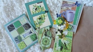 Открытки из обрезков - Скрапбукинг мастер-класс / Aida Handmade