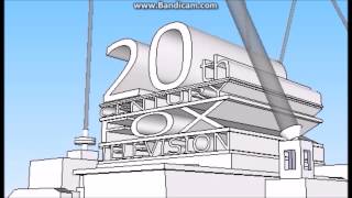 20th Century Fox Television (SketchUp Version with 20th TV 1995 Fanfare)